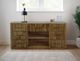 International Furniture Direct Balam Stained Brown Console-1