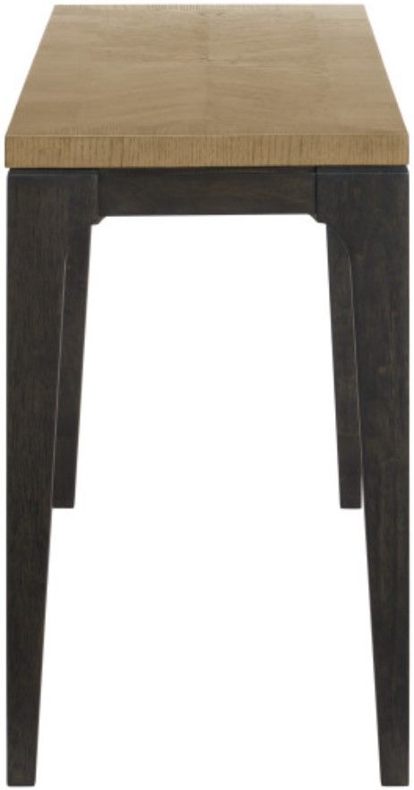 Emerald Home Sutton Place Caramel Console Table with Cocoa Base-4