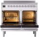 Ilve® Nostalgie II Series 40" White Pro Style Induction Range-0