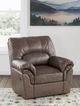Signature Design by Ashley® Whitlock Umber Manual Rocker Recliner-5