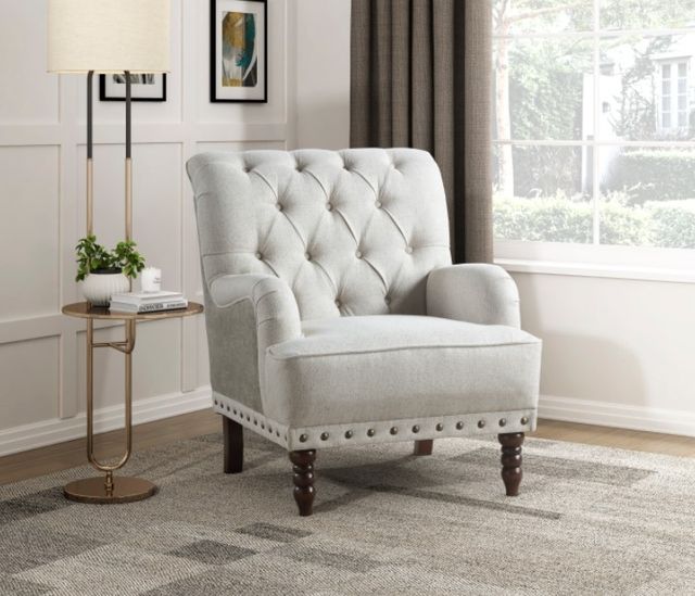 Homelegance® Carol Beige Accent Chair-1