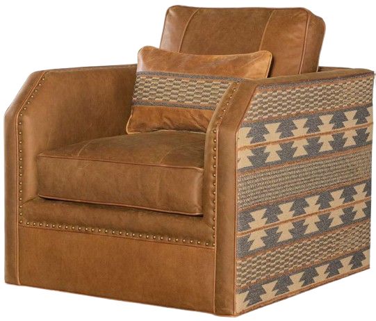 Bradington-Young Customizable Sutton Swivel Chair-2