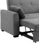 Night & Day Furniture™ Nantucket Light Gray Twin Sofa Sleeper-2