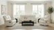 Coaster® Camila 3-Piece White Manual Reclining Sofa Set-2