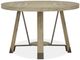 Magnussen Home® Ainsley Cerused Khaki Round Dining Table-0