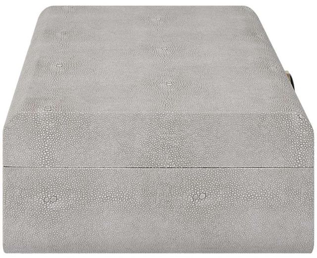 Uttermost® Lalique White Shagreen Box-3