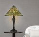 CAL Lighting & Accessories Tiffany Bronze Table Lamp-3