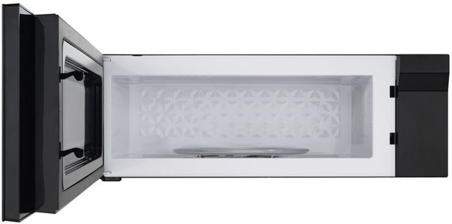 GE® 1.2 Cu. Ft. Black Over The Range Low Profile Sensor Microwave Oven-3