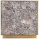 Bernhardt Tildon Bernhardt Interiors Smoky Quartz Side Table with Aged Brass Base-4