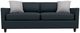 Best® Home Furnishings Customizable Bayment Leather Queen Memory Foam Stationary Sofa Sleeper with Dark Walnut Legs-1