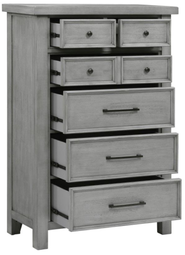 Homelegance® Logandale Antique Gray Chest-3
