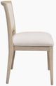 Riverside Furniture Carmella 2-Piece Pebble Oak Dining Upholstered Back Side Chair Set-3
