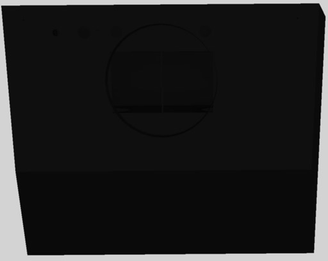 Vent-A-Hood® 30" Black Wall Mounted Liner Insert-2