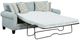 Fusion Furniture Grande Mist Gray Sleeper Sofa-0