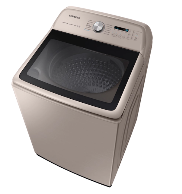 Samsung 5.4 Cu. Ft. Champagne Top Load Washer-2