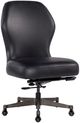 Hooker® Furniture EC Bali Charcoal Leather Executive Swivel Tilt Chair-0
