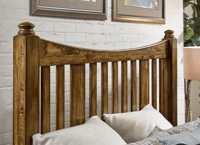 Artisan & Post by Vaughan-Bassett Maple Road Antique Amish King Storage Panel Bed-1