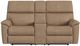 Flexsteel® Customizable Porter Leather Power Reclining Loveseat with Console, Power Headrest and Lumbar-3