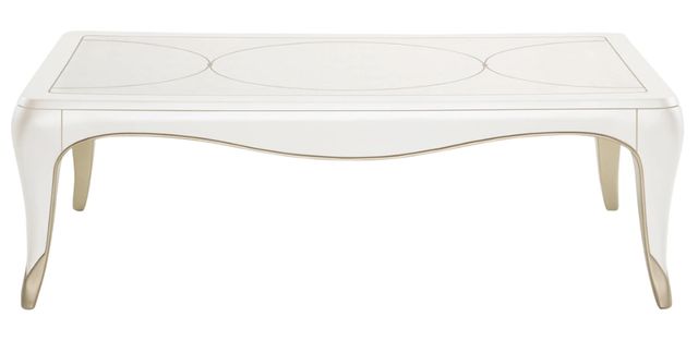 Michael Amini® London Place Creamy Pearl Cocktail Table-2