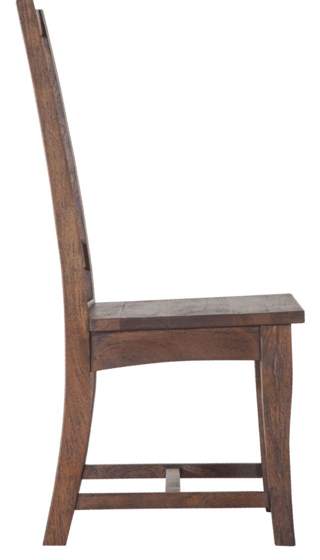 Home Trends & Design Nimes Weathered Oak/Weathered Mango Dining Chair-3