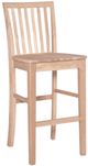 John Thomas Furniture® Customizable Select Mission 30" Bar Stool-0