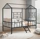 Furniture of America® Rhonda Black Twin Loft Bed-1