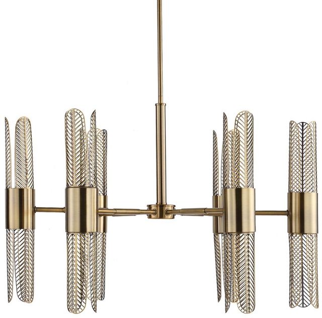 Uttermost® Cret Brass Chandelier-0