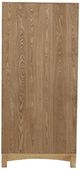 Nest Home Collections Sloan Natural White/Rope Doors Tall Cabinet -3