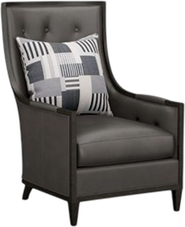 Lexington Home Customizable Macarthur Park Greenwood Leather Chair-0