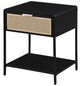 Coaster® Amherst Black Side Table with Drawer-1