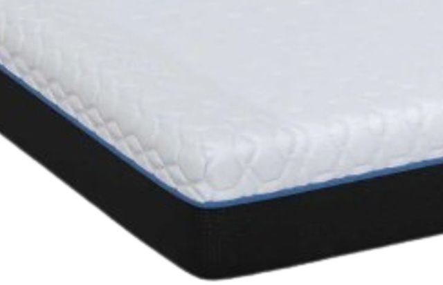 BedTech Copper Lux 12" Gel Memory Foam Plush Tight Top Twin Mattress in a Box-1