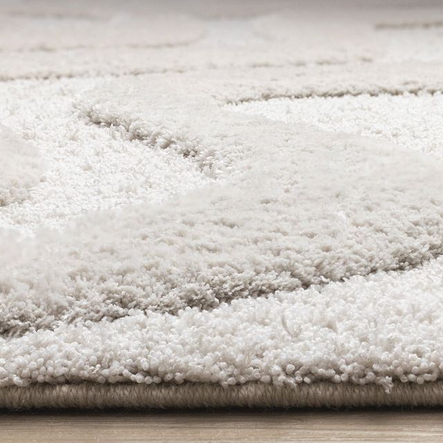 Kalora Interiors Luxe White 5'x8' Style 1 Area Rug-2