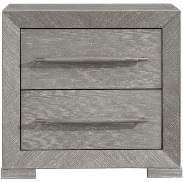 Homelegance® Owen Gray Nightstand-2