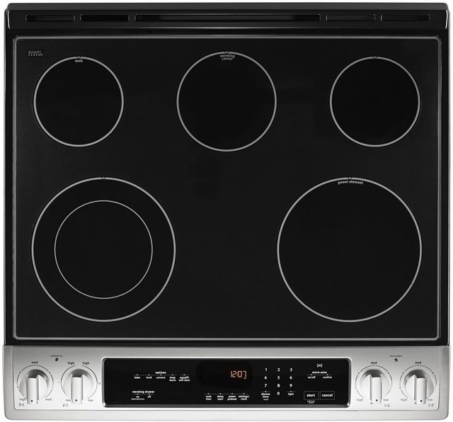 Maytag® 30" Fingerprint Resistant Stainless Steel Slide In Electric Range-3