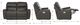La-Z-Boy® Apollo Toast Power Reclining Loveseat with Headrest and Lumbar-2