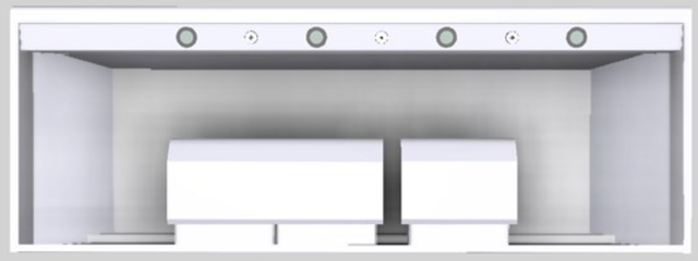 Vent-A-Hood® 66" White Wall Mounted Range Hood-2