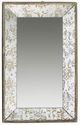A & B Home Dorthea Gold Rectangular Hanging Mirror-1