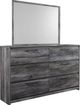 Signature Design by Ashley® Baystorm 6-Piece Gray Queen Panel Bed Set-2