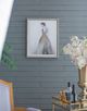 A & B Home Maryanne Gold/White Framed Wall Art-5