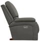 La-Z-Boy® Greyson Blue Grey Leather Power Rocking Recliner with Headrest-2
