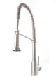 ZLINE Apollo Brushed Nickel Pull Down Spring Single Handle Kitchen Faucet-5
