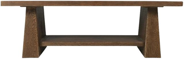Hooker® Furniture Driftwood Worn Saddle Cocktail Table-2