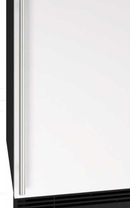 U-Line® Black/White 24" Built-In Compact Refrigerator-1