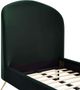 TOV Furniture Vivi Forest Green Velvet Twin Bed-3