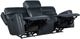 Hooker® Furniture MS Ruthe Salvo Denim Zero Gravity Power Reclining Sofa-4
