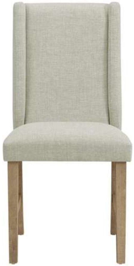 Elements International Eleanor White Dining Chair-3
