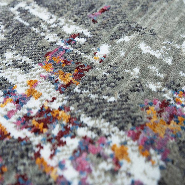 Rizzy Home Signature Gray 5'x8' Rectangular Rug-3