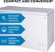 Kenmore® 38" 14.6 Cu. Ft. White Garage Ready Chest Freezer-3