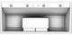 Vent-A-Hood® 54" White Wall Mounted Range Hood-3