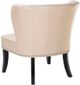 Olliix by Madison Park Ivory Hilton Armless Accent Chair-1